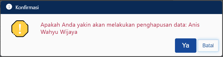 cara hapus pengguna di Accurate Online