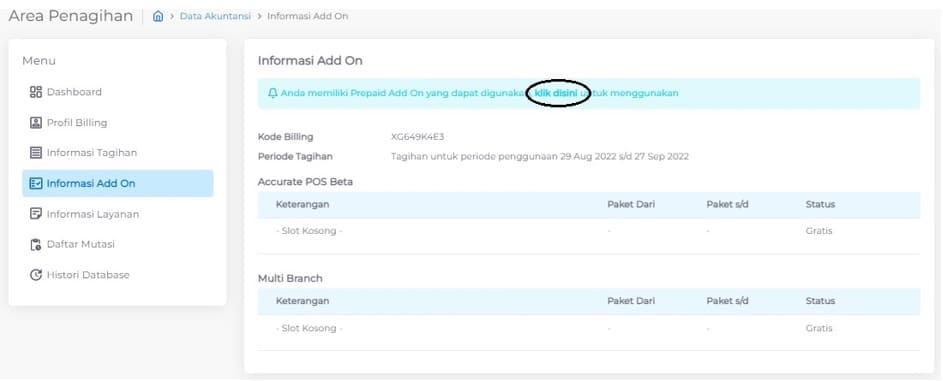 aktivasi Add On Accurate Online