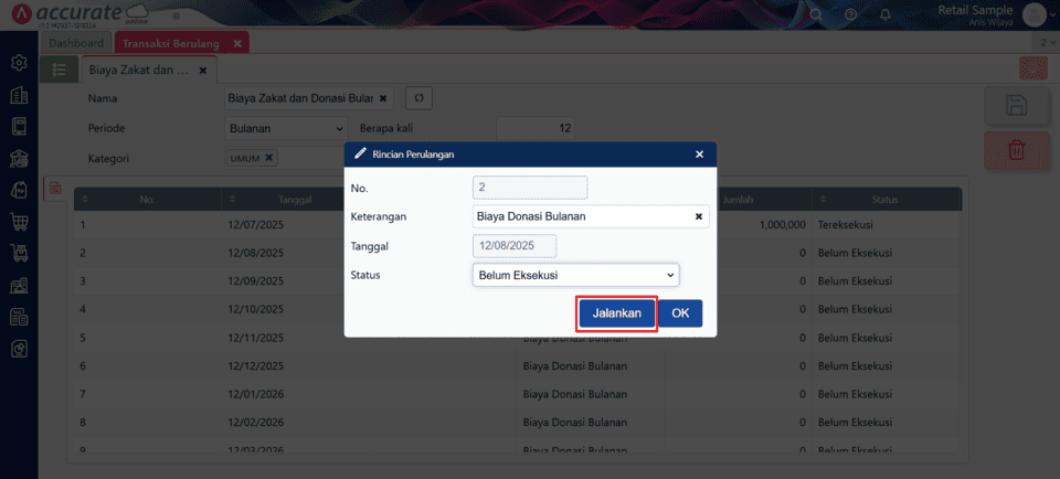 fitur transaksi berulang di accurate online