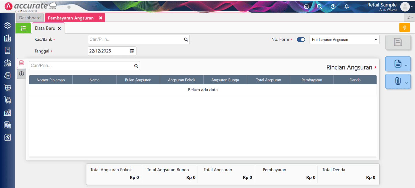 Fitur Pembayaran Angsuran di Accurate Online Fitur Pembayaran Angsuran di Accurate Online