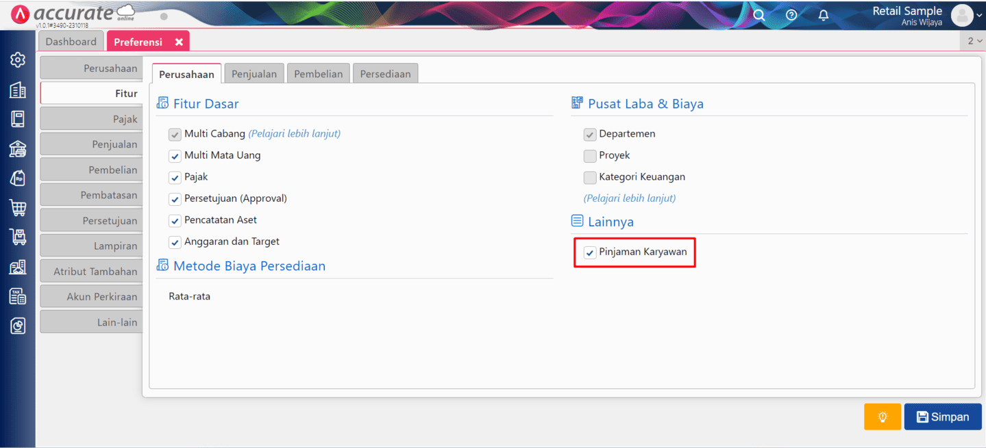 Membuat Pinjaman Karyawan di Accurate Online Membuat Pinjaman Karyawan di Accurate Online