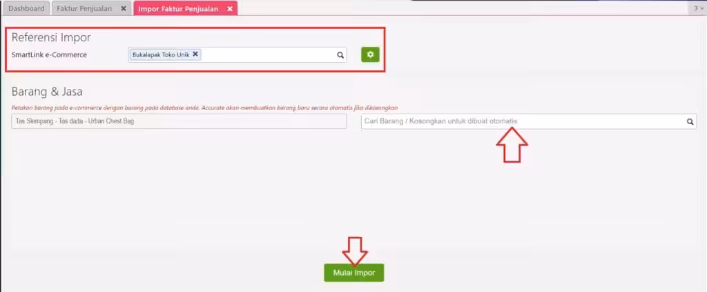 Impor Transaksi Penjualan dari E Commerce di Accurate Online Impor Transaksi Penjualan dari E Commerce di Accurate Online