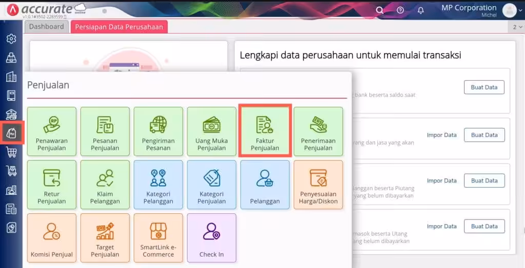 membuat faktur penjualan dari pengiriman di Accurate Online membuat faktur penjualan dari pengiriman di Accurate Online