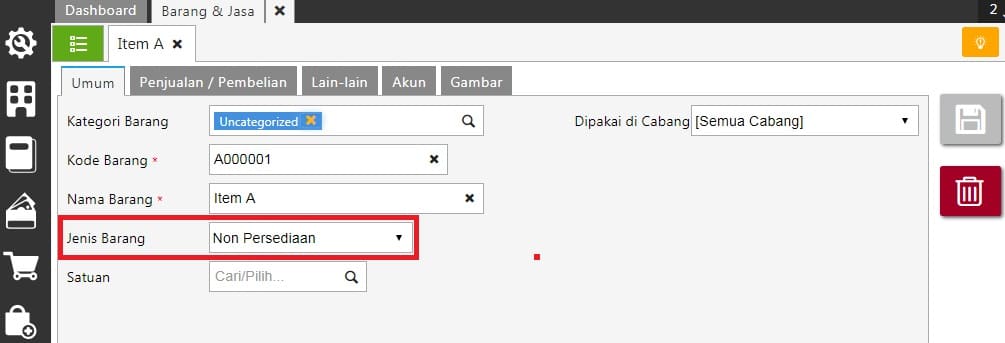 Perlakuan Integrasi Accurate Online ke Moka POS