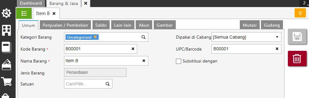 Perlakuan Integrasi Accurate Online ke Moka POS
