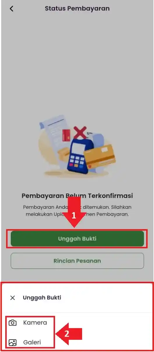 Cara Membayar Pesanan di Trade Portal