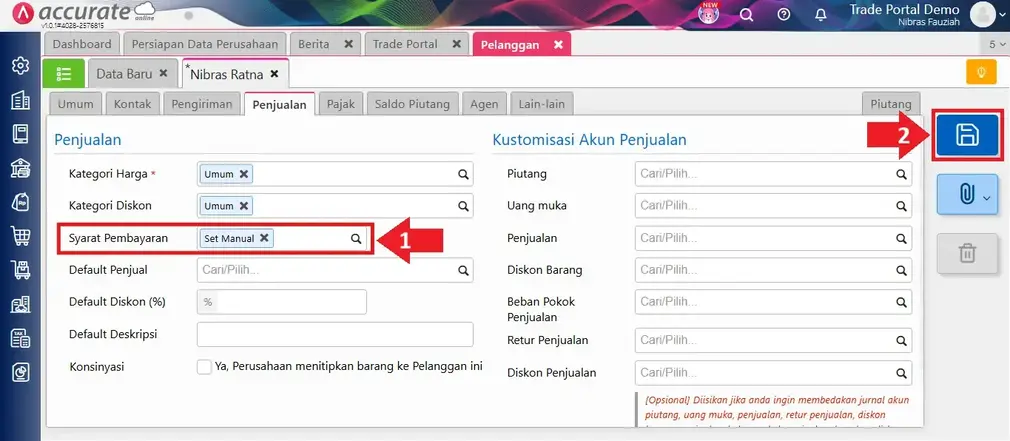 Membuat Pesanan dengan Termin di Trade Portal Membuat Pesanan dengan Termin di Trade Portal