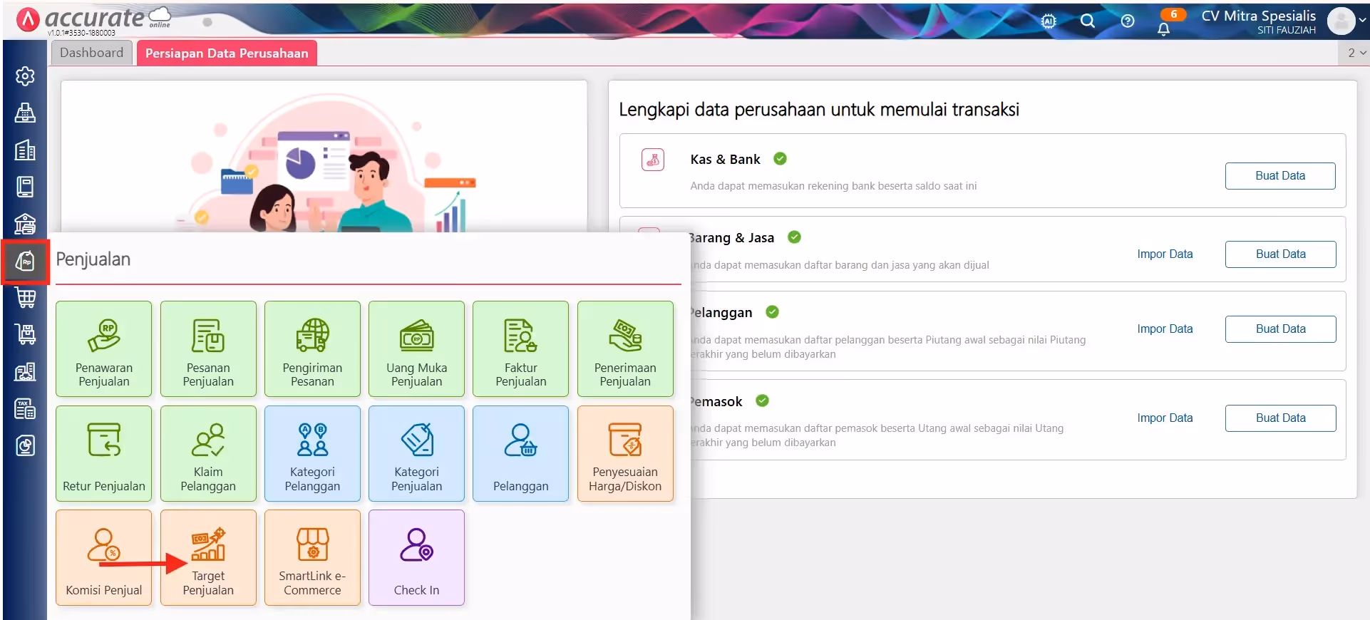 Menghitung Komisi Penjualan Berdasarkan Target Menghitung Komisi Penjualan Berdasarkan Target