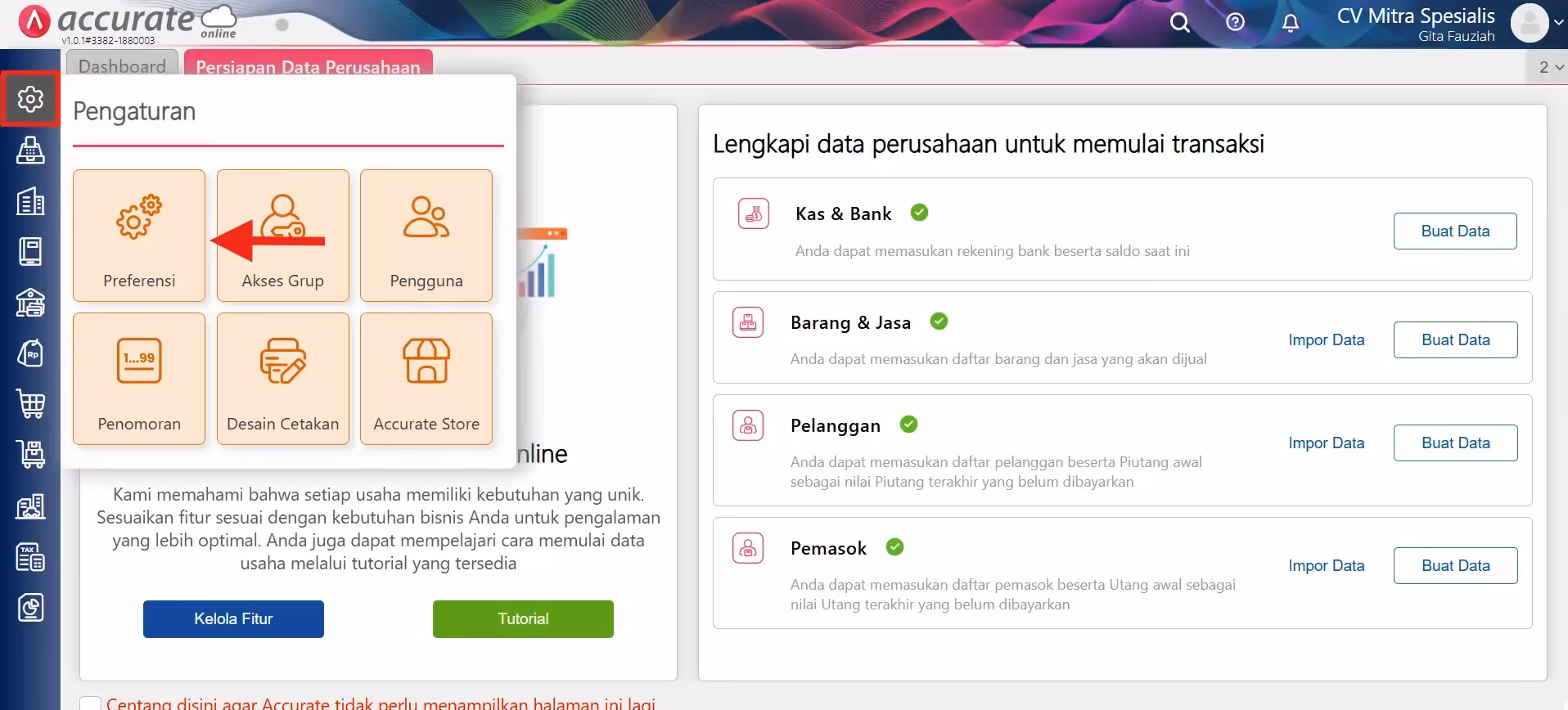 mencatat retur dari faktur penjualan yang lunas