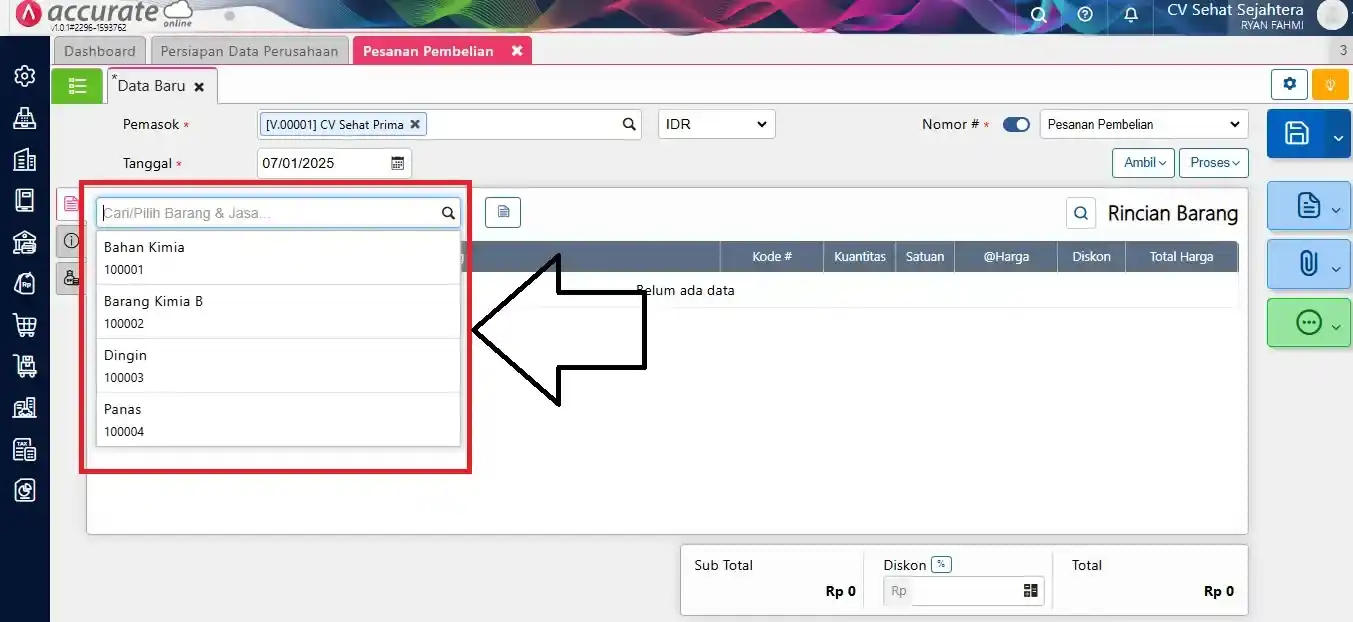 membuat pesanan pembelian di accurate online membuat pesanan pembelian di accurate online